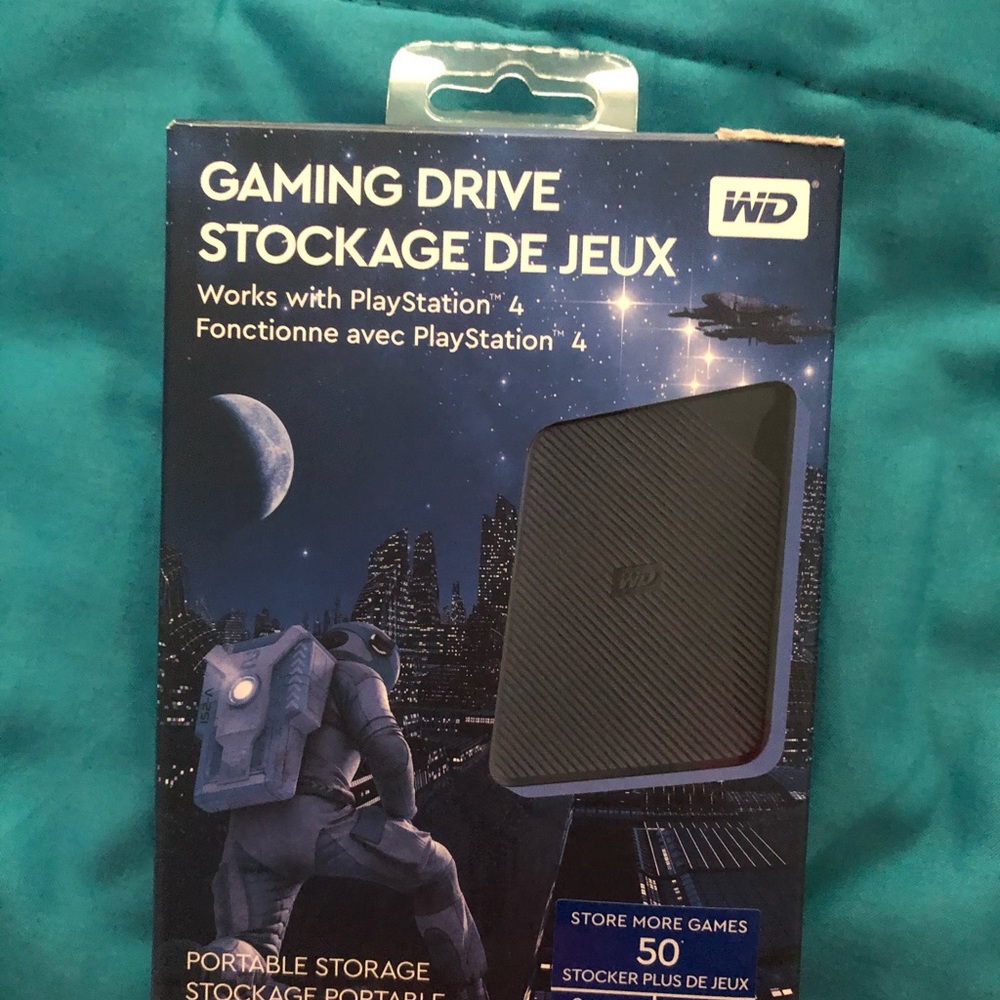 WD external hard drive 2tb